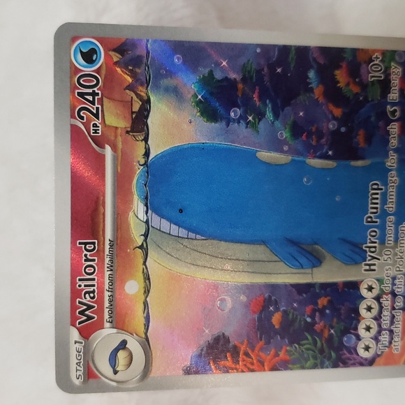 Pokemon Stage 1 Wailord 162/159 - Picture 3 of 8